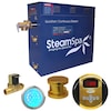 Steamspa Indulgence 9 KW Bath Generator with Auto Drain-Polished Gold IN900GD-A